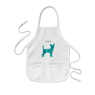 Chihuahua kids apron. Personalized name. Kids' Apron