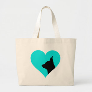 Chihuahua      large tote bag