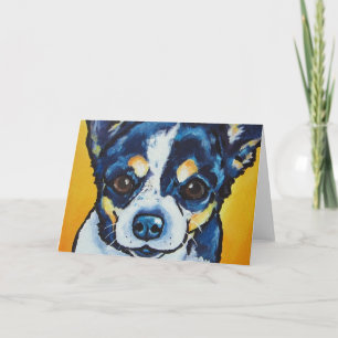 Chihuahua LC Black Tri (Lorenzo) Card