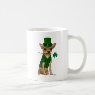 Chihuahua Leprechaun Coffee Mug
