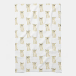 Chihuahua (Long Haired, Fawn) Kitchen Towel