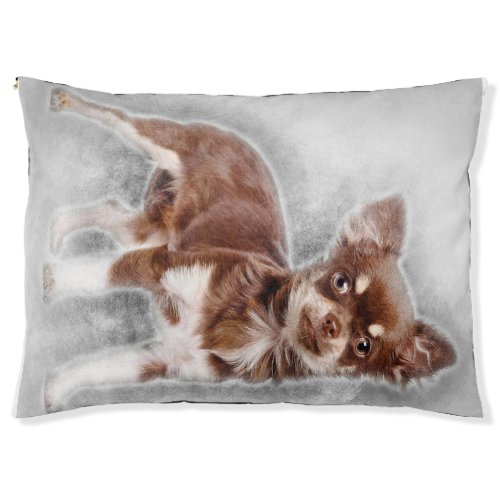 Chihuahua looking at camer_Dog Lover Pet Bed