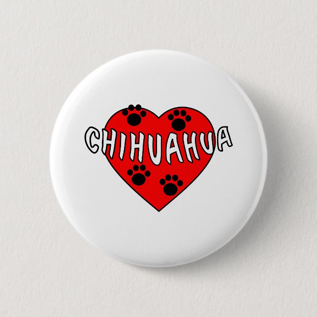Chihuahua Love Button (Front)