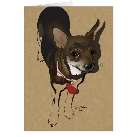 Chihuahua Love Cards (Front)