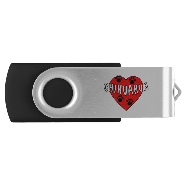 Chihuahua Love Flash Drive (Front)
