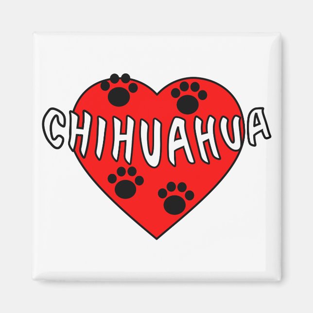 Chihuahua Love Magnet (Front)