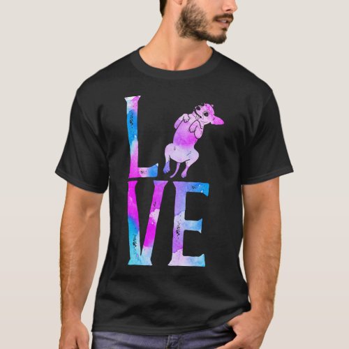 Chihuahua Love Watercolor T_Shirt