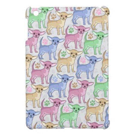 Chihuahua Lover Colorful Pattern Cover For The Ipad Mini