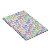 Chihuahua Lover Colorful Pattern Notebook (Right Side)