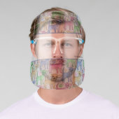 Chihuahua Lover Colorful Pattern Personalize Face Shield (Insitu)