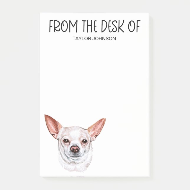 Chihuahua Lover Post-it Notes (Front)