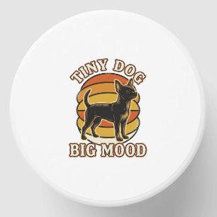 Chihuahua Lover Shirt Retro Engraved Dog Humor Des Mini Candle Favors