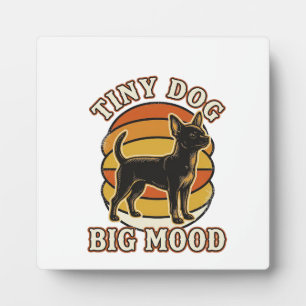 Chihuahua Lover Shirt Retro Engraved Dog Humor Des Plaque