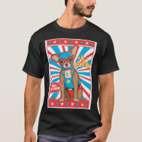 Chihuahua Luchador Wrestling Poster Lucha Dog