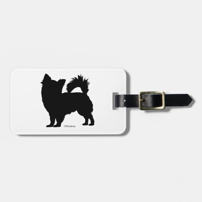 Chihuahua Luggage Tag (Front Horizontal)