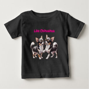 Chihuahua lustige Welpen Baby T-Shirt