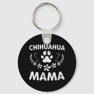 Chihuahua Mama Keychain