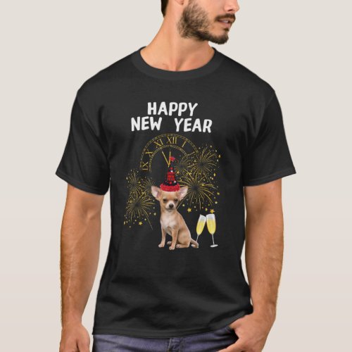Chihuahua Merry Christmas 2020 And Happy New Year  T_Shirt