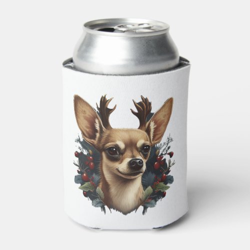 Chihuahua  Merry Christmas  X_Mas Tree  Cute  Can Cooler