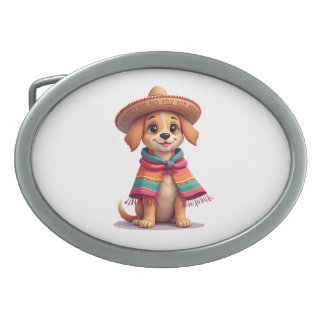 Chihuahua  Mexico  Cinco de Mayo  Funny Dog  (1) Belt Buckle