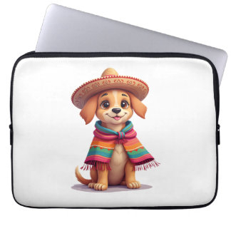 Chihuahua  Mexico  Cinco de Mayo  Funny Dog  (1) Laptop Sleeve