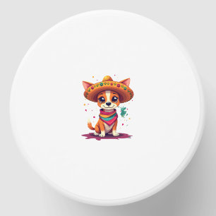 Chihuahua Mexico Cinco de Mayo Funny Dog (6) Mini Candle Favors