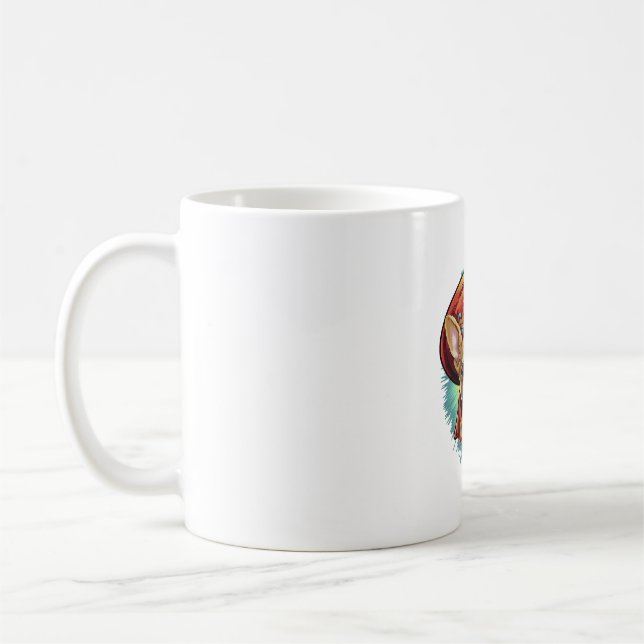Chihuahua  Mexico  Cinco de Mayo  Funny Dog        Coffee Mug (Left)