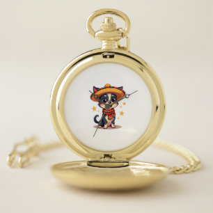 Chihuahua  Mexico  Cinco de Mayo  Funny Dog  Copy Pocket Watch
