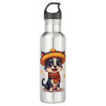 Chihuahua  Mexico  Cinco de Mayo  Funny Dog  Copy Stainless Steel Water Bottle