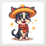 Chihuahua  Mexico  Cinco de Mayo  Funny Dog  Copy Wall Decal