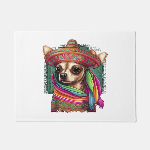 Chihuahua  Mexico  Cinco de Mayo  Funny Dog        Doormat