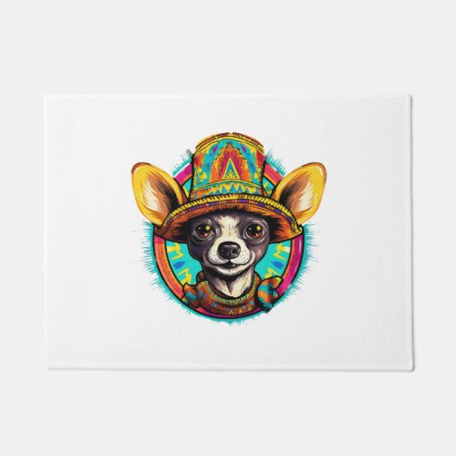 Chihuahua  Mexico  Cinco de Mayo  Funny Dog   Doormat