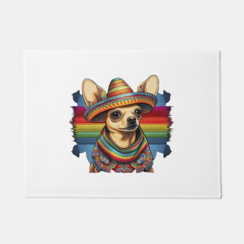 Chihuahua  Mexico  Cinco de Mayo  Funny Dog       Doormat