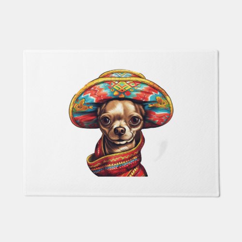 Chihuahua  Mexico  Cinco de Mayo  Funny Dog    Doormat