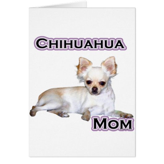 Chihuahua Mom 4 Cards (Front)
