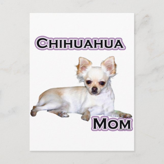 Chihuahua Mom 4 Postcard (Front)