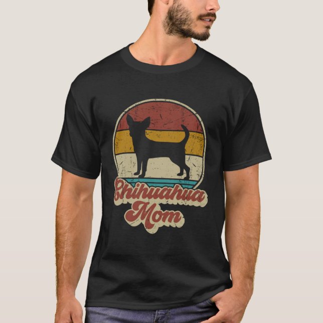 Chihuahua Mom Dog  Women  Chihuahua Mama T-Shirt (Front)