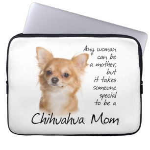 Chihuahua Mom Laptop Sleeve