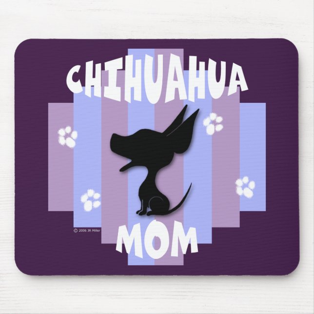 Chihuahua Mom Mousepad (Front)