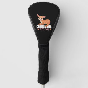 Chihuahua Mom Shirt Mothers Day Pet Owner Golf Head Cover