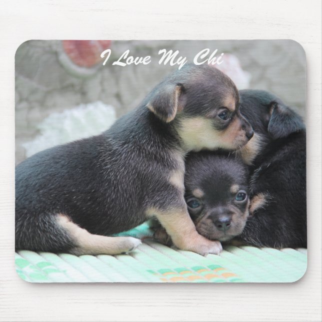 Chihuahua Mouse Pad Add Photo And Text (Front)