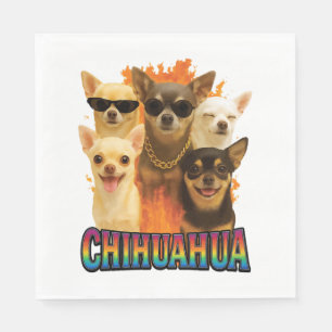 Chihuahua napkins