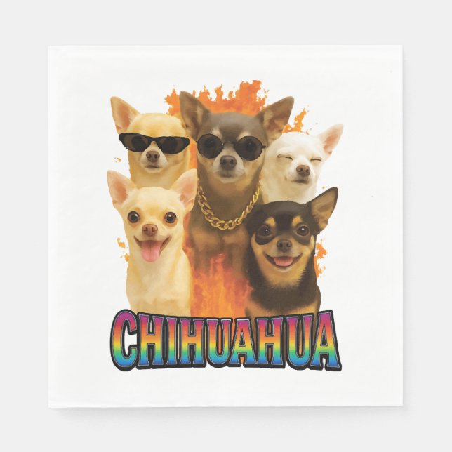 Chihuahua     napkins (Front)
