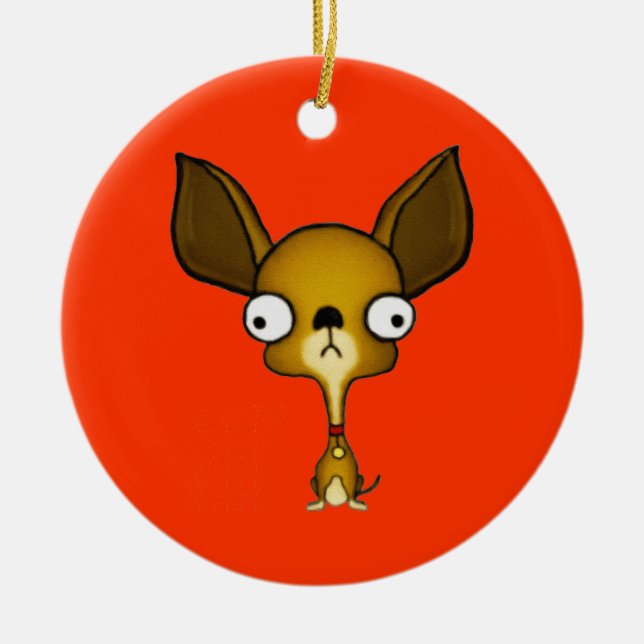 Chihuahua Ornament (Front)