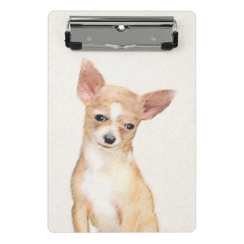 Chihuahua Painting _ Cute Original Dog Art Mini Clipboard