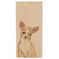 Chihuahua Painting - Cute Original Dog Art