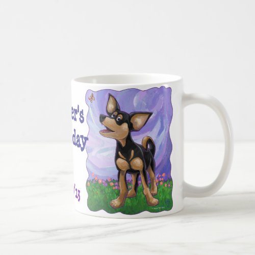 Chihuahua Party Center Coffee Mug