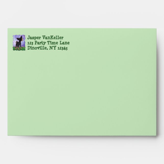 Chihuahua Party Center Envelope (Front)