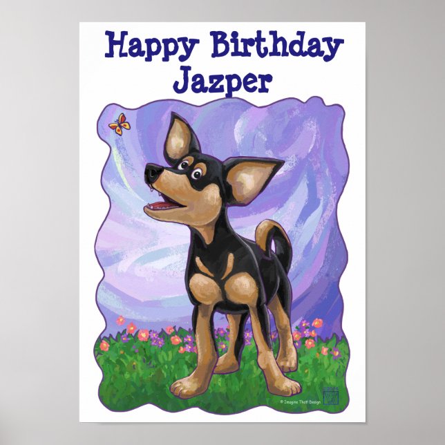 Chihuahua Party Center Poster (Front)