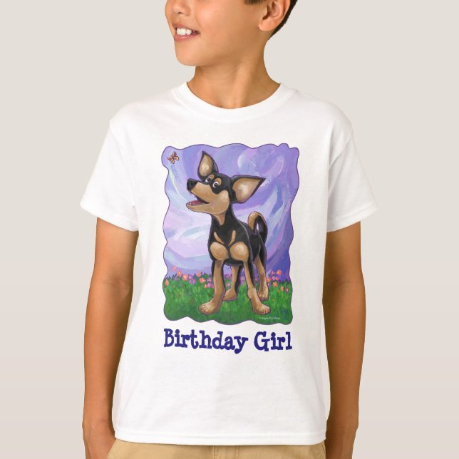 Chihuahua Party Center T-Shirt (Front)